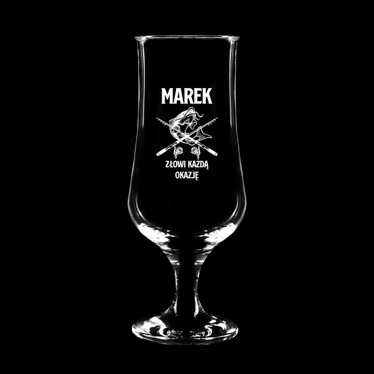 Pokale do piwa DLA WĘDKARZA prezent DLA NIEGO