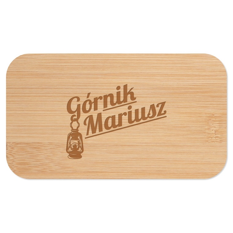 Personalizowany Lunch box DLA GÓRNIKA grawer imienia