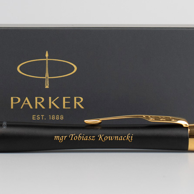 Długopis PARKER z grawerem GRATULACJE z okazji obrony pracy magisterskiej