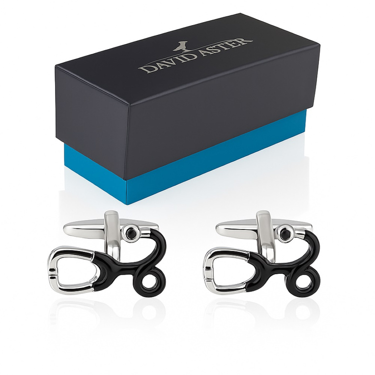 Spinki do mankietów STETOSKOP – prezent DLA LEKARZA ABSOLWENTA MEDYCYNY