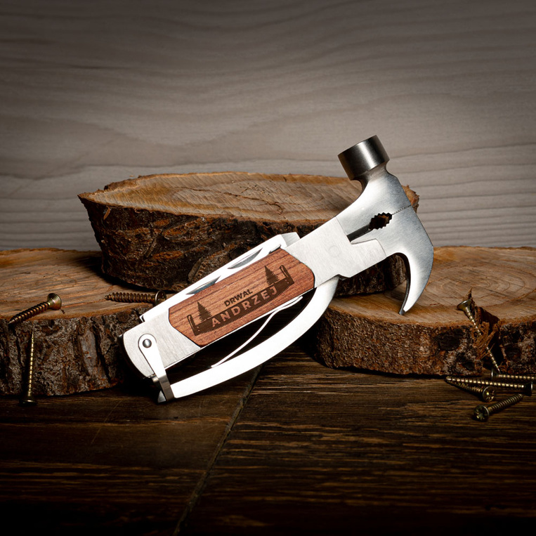 Narzędzie wielofunkcyjne MULTITOOL personalizowany prezent DLA DRWALA