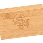 Zestaw do manicure w bambusowym etui NA PREZENT DLA SIOSTRY z twoim grawerem