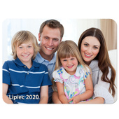 Personalizowana duża podkładka pod mysz z TWOIM ZDJĘCIEM RODZINNYM