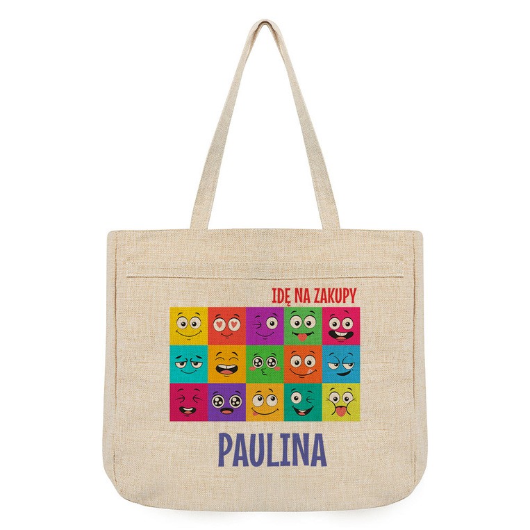 Torba na zakupy PERSONALIZOWANA na prezent NA IMIENINY
