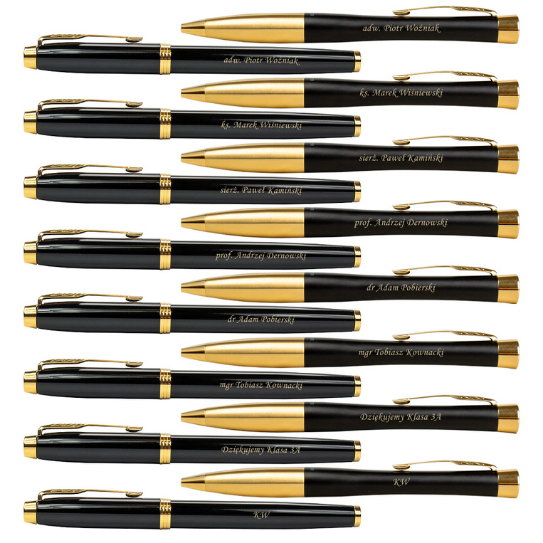 Zestaw Pióro i Długopis Parker w Etui Premium - elegancki prezent dla Prawnika