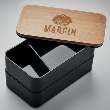 Personalizowany Lunch box z grawerem DLA POLICJANTA