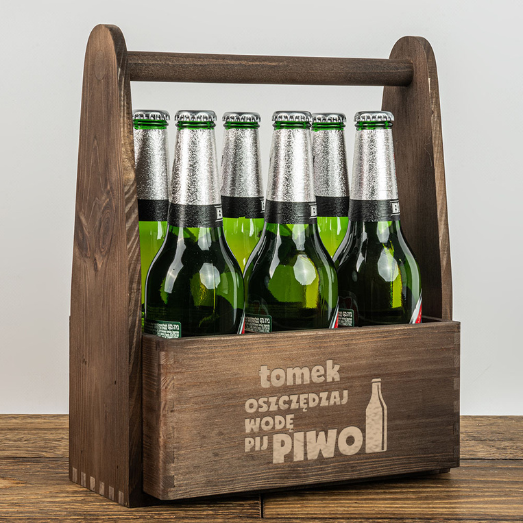 Nosidło na piwo DLA EKOLOGA z personalizowanym grawerem