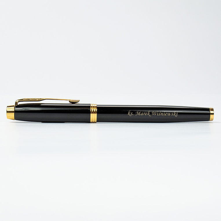 PREZENT DLA OSOBY DUCHOWNEJ Pióro kulkowe Parker IM z grawerem