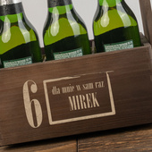 GRAWEROWANE nosidło na piwo DLA AMATORA PIWA