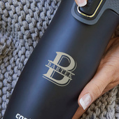 Kubek termiczny Contigo na prezent. Grawer MONOGRAM + IMIĘ