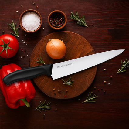 Nóż Victorinox dla szefa kuchni z grawerem – PREZENT Z PERSONALIZACJĄ