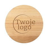 Grawerowana deska z akcesoriami do serwowania serów UPOMINEK FIRMOWY