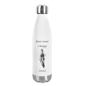 Butelka termiczna  z personalizacją DLA ROWERZYSTY na URODZINY