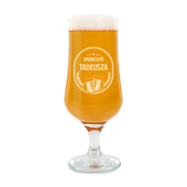 Pokale do piwa z grawerem NAPÓJ ENERGETYCZNY + IMIE