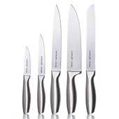 Zestaw 5 noży personalizowanych DLA SZEFA KUCHNI - prezent z grawerem