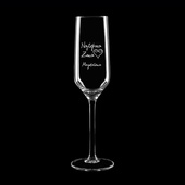 Kieliszek do szampana PREZENT DLA NAJLEPSZEJ ŻONY z grwerem