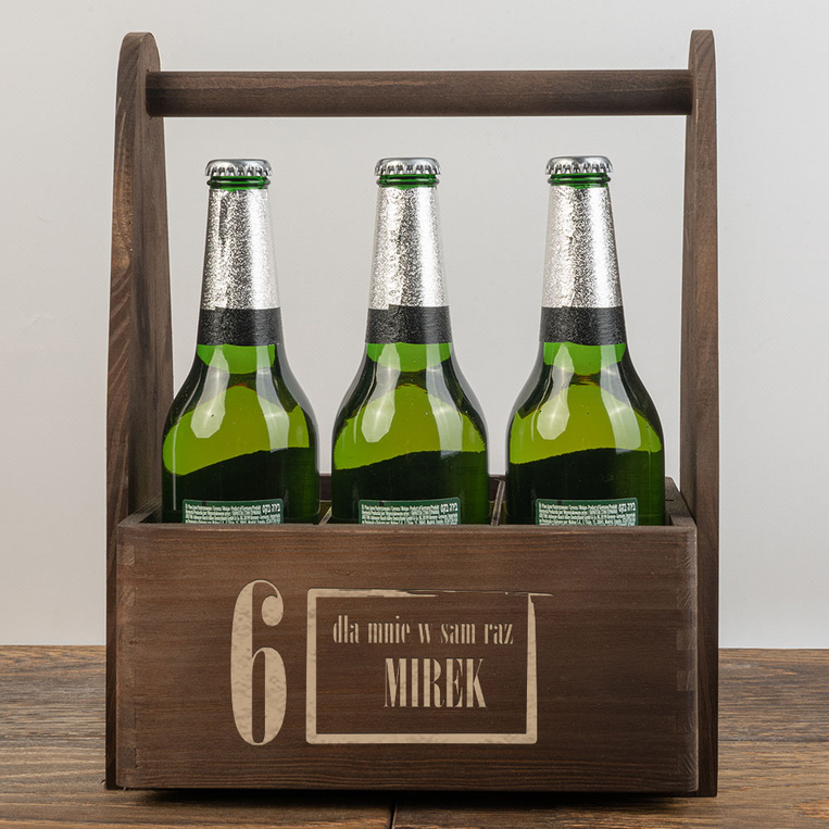 GRAWEROWANE nosidło na piwo DLA AMATORA PIWA