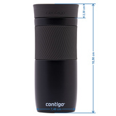 Kubek termiczny Contigo turkusowy GRAWER IMIENIA – prezent personalizowany