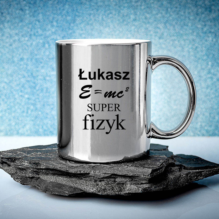 Prezent DLA FIZYKA - kubek z nadrukiem SUPER FIZYK