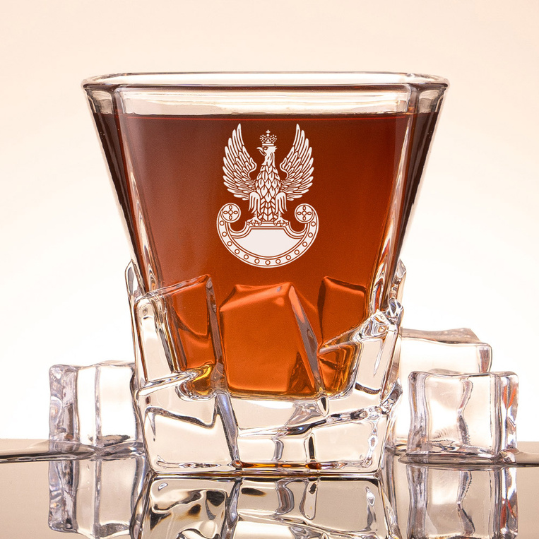 Zestaw PREMIUM do whisky DLA ŻOŁNIERZA z okazji AWANSU, EMERYTURY, PODZIĘKOWAŃ