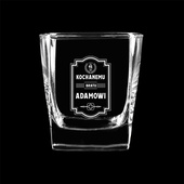 Szklanka do whisky DLA KOCHANEGO BRATA z grawerunkiem