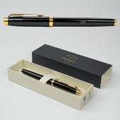 Pióro wieczne Parker złote ozdobniki - GRAWER INICJAŁÓW