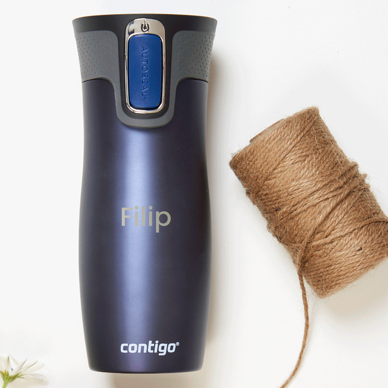 Grawerowany kubek termiczny Contigo na PREZENT DLA NIEGO