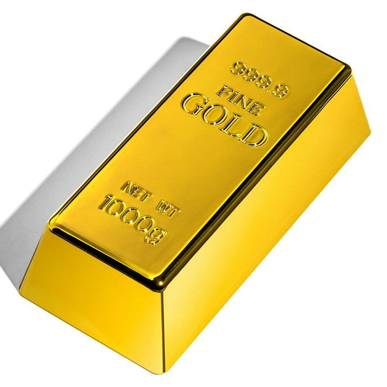 Sztabka złota z grawerem „Dla Złotego Szefa. Dziękujemy!”