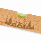 Poziomica z otwieraczem i z twoim grawerem DRWAL + IMIĘ