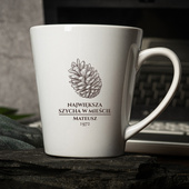 Personalizowany Kubek Latte z nadrukiem DLA SZYCHY