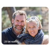 Podkładka pod mysz NA ROCZNICĘ ŚLUBU twoje zdjęcie + tekst