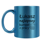 Kubek ceramiczny z nadrukiem DLA KUMPLA Z PRACY