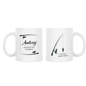 PERSONALIZOWANY kubek dla TATY WĘDKARZA