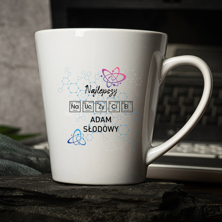 Kubek Latte DLA NAUCZYCIELA CHEMII