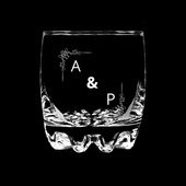 PREZENT DLA PARY szklanka do whisky GRAWER MONOGRAMÓW