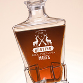 Karafka z grawerem dla myśliwego – prezent DLA KRÓLA POLOWANIA