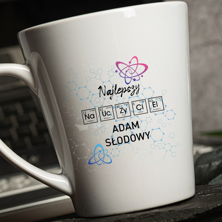 Kubek Latte DLA NAUCZYCIELA CHEMII