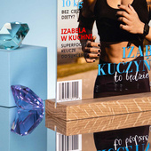 Statuetka z plexi z drewnianą podstawką 21x30 cm | Prezent dla kobiety fit