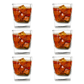 Komplet 6 szklanek do whisky z grawerem inicjałów PREZENT DLA PARY