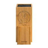 Stojak na noże na dla MISTRZ KUCHNI prezent z grawerem DLA NIEJ