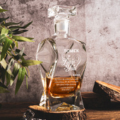 Karafka łamana na prezent z miłości TWÓJ GRAWER 