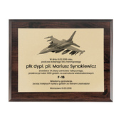 DYPLOM DLA PILOTA – gratulacje z okazji nalotu 1000 godzin, jubileuszu, awansu