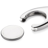 BRELOK Z ŻETONEM NA ZAKUPY dla faceta – personalizowany grawer,