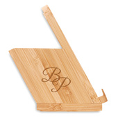 Personalizowany stojak do smartfona z ładowarką i pojemnikiem na długopisy