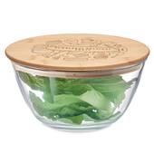 Szklana salaterka z grawerem na prezent NA IMIENINY 