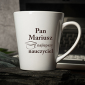 Kubek Latte z personalizowanym nadrukiem NAJLEPSZY NAUCZYCIEL