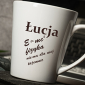 Kubek Latte DLA NAUCZYCIELA FIZYKI