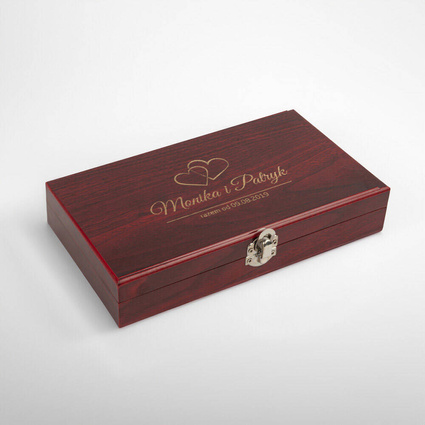 Zestaw do wina z grawerem PERSONALIZOWANY prezent DLA PARY