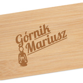 Personalizowany Lunch box DLA GÓRNIKA grawer imienia