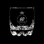 GRAWEROWANA szklanka do whisky na 60 ROCZNICĘ ŚLUBU
